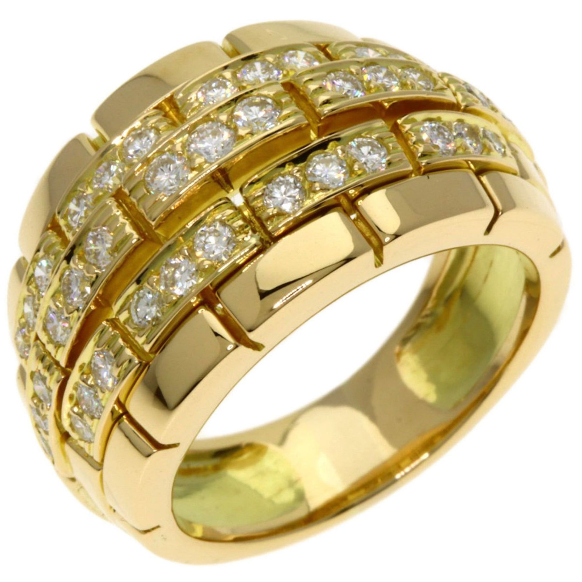 Cartier Oriane Diamond Ring in 18K Yellow Gold for Women - Image 2 of 11