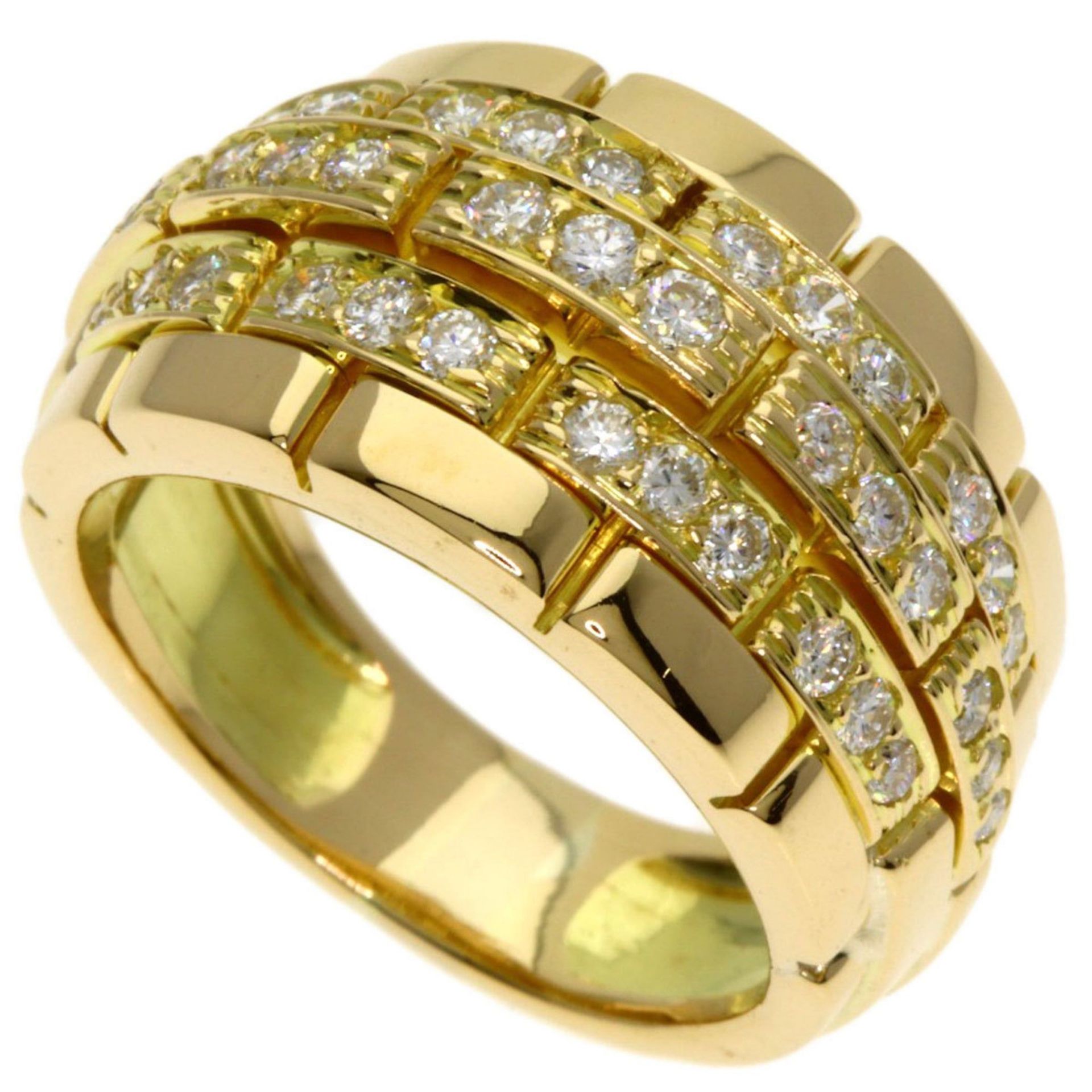 Cartier Oriane Diamond Ring in 18K Yellow Gold for Women