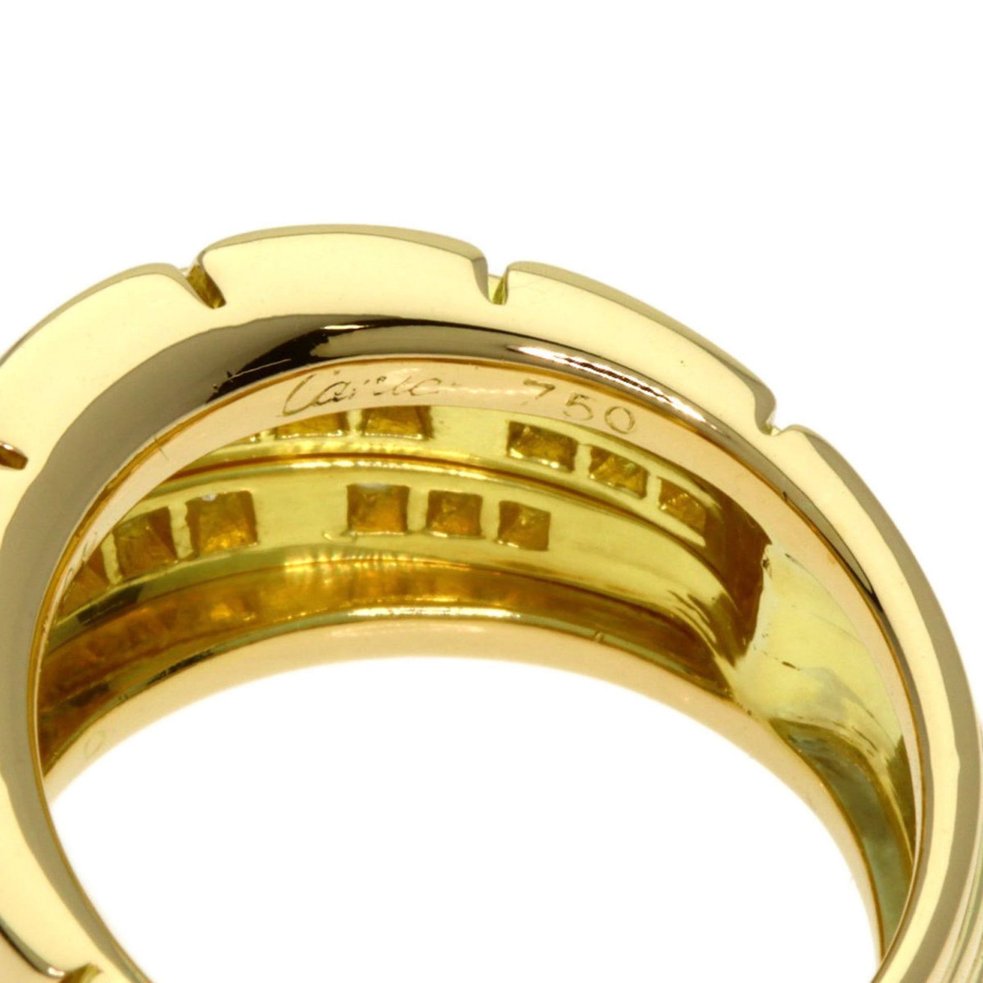 Cartier Oriane Diamond Ring in 18K Yellow Gold for Women - Image 5 of 11