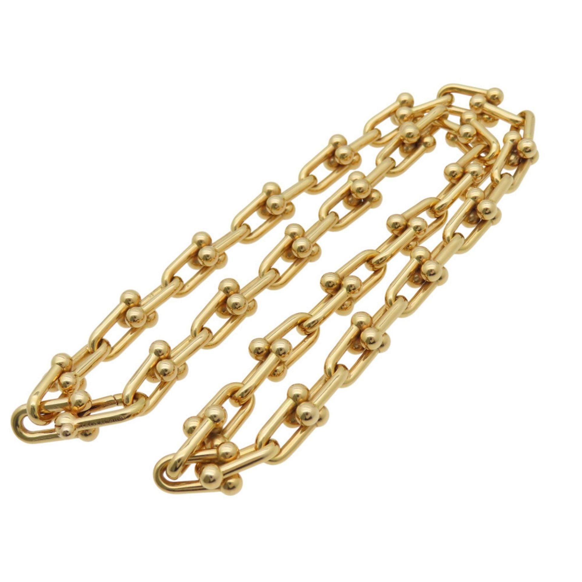 Excellent condition Tiffany & Co. HardWear 50cm medium link necklace in 750YG (55.2g) 18K yellow gol - Image 3 of 7