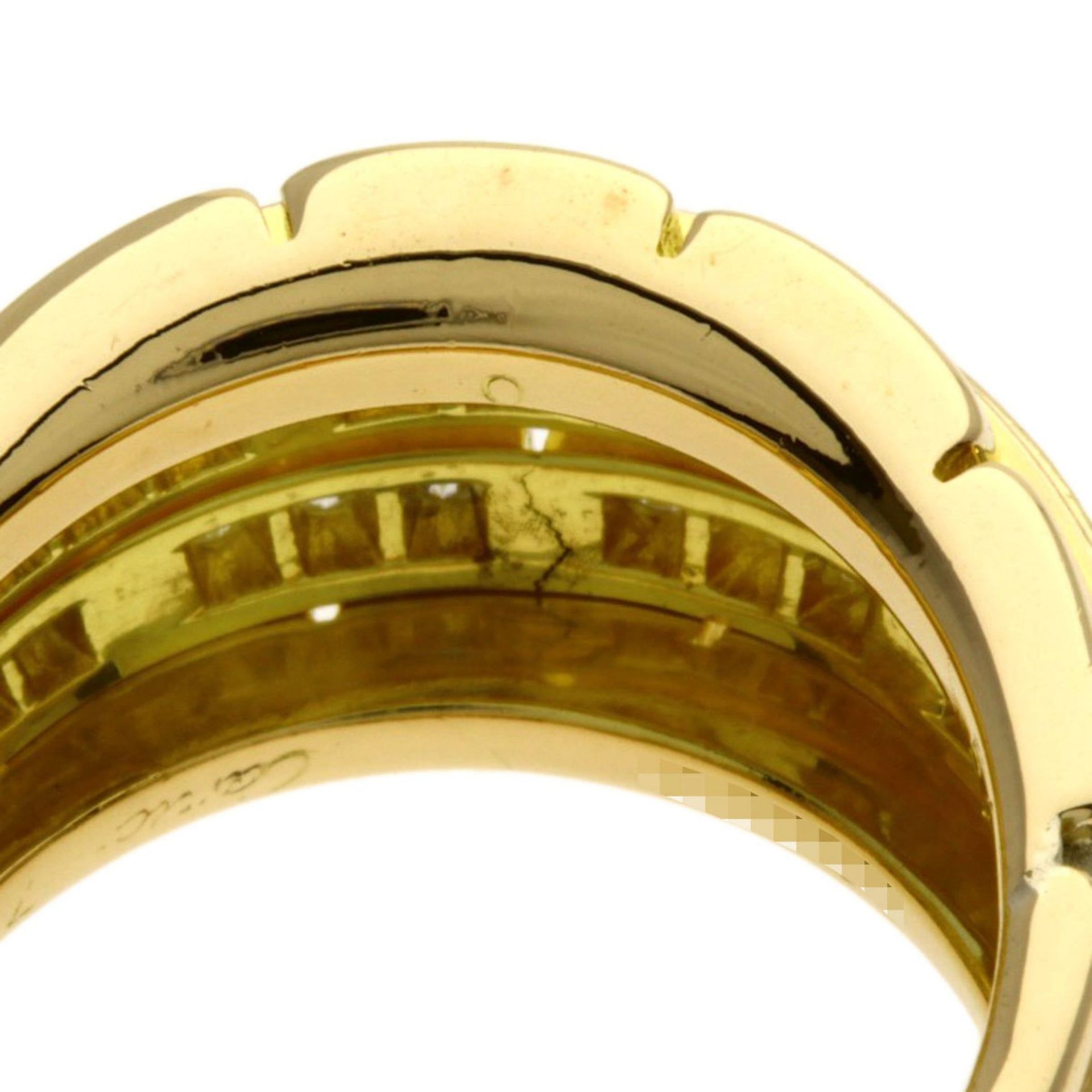 Cartier Oriane Diamond Ring in 18K Yellow Gold for Women - Image 10 of 11