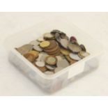 Qty of assorted mixed world and British coins, 1.22kg gross