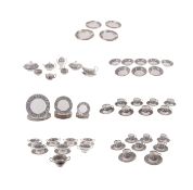 A large quantity of Wedgwood Florentine pattern dinner and tea service.