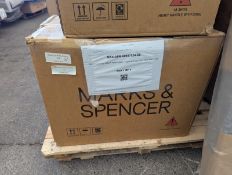 Grade-C0 ref LOT372 Marks & Spencer M&S X Kelly Hoppen - Capsule Shape Side Table RRP œ179