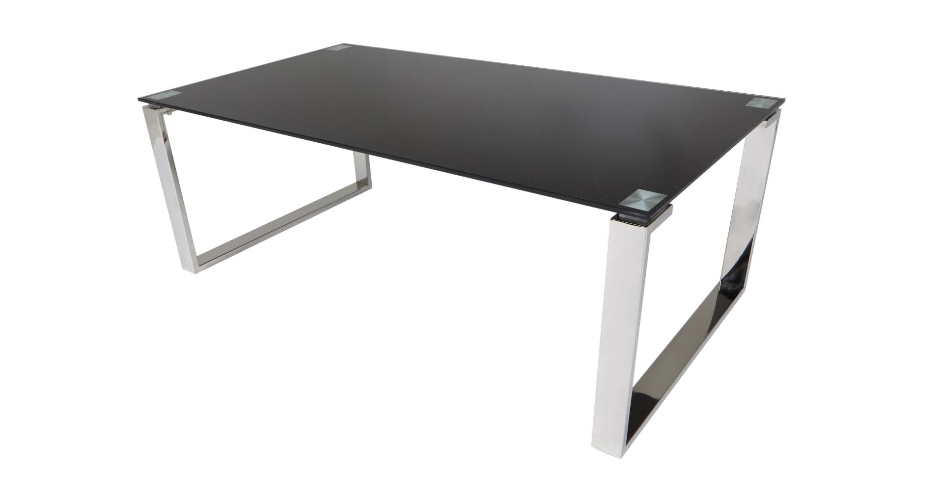 Grade-C0 ref LOT180 DFS Twinkle Coffee Table in Black Sparkle RRP œ179 - Image 3 of 4