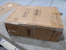 Grade-B ref LOT403 Dusk Isla 2 Drawer Bedside Table - Natural RRP œ170