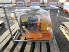 2025 GAS WALK-BEHIND PLATE COMPACTOR, LONCIN 196CC ENGINE, 20'' X 20'' PLATE (UNUSED)
