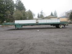 2006 LANDOLL SINGLE AXLE TILT DECK CONTAINER TRAILER