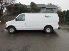 2002 FORD E-150 ECONOLINE CARGO VAN