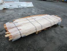 ASSORTED LUMBER & TRIM BOARDS UP TO 11' LONG