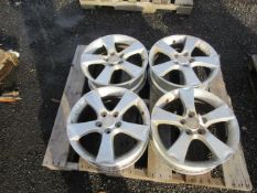 (4) 18'' MAZDA 5-LUG WHEELS