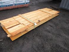 ASSORTED 1'' X 6'' TONGUE & GROOVE & 1'' THICK STANDARD BOARDS UP TO 12' LONG