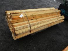 APPROX (450) 3/4'' X 1 1/2'' X 8' TRIM BOARDS & (8) 3/4'' X 2 1/2'' X 8' TRIM BOARDS