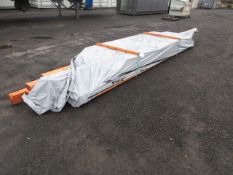 ASSORTED 4'' X 6'' THICK SANDED FIR WOOD BEAMS UP TO 21' LONG