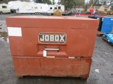 60'' X 31'' X 50'' TALL JOBOX W/ FORK POCKETS