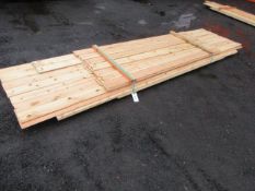 ASSORTED 1'' X 6'' TONGUE & GROOVE & 1'' THICK STANDARD BOARDS UP TO 14' LONG