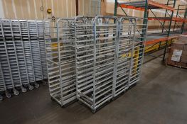 Aluminum bakery racks