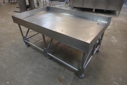 SS heavy duty dough table