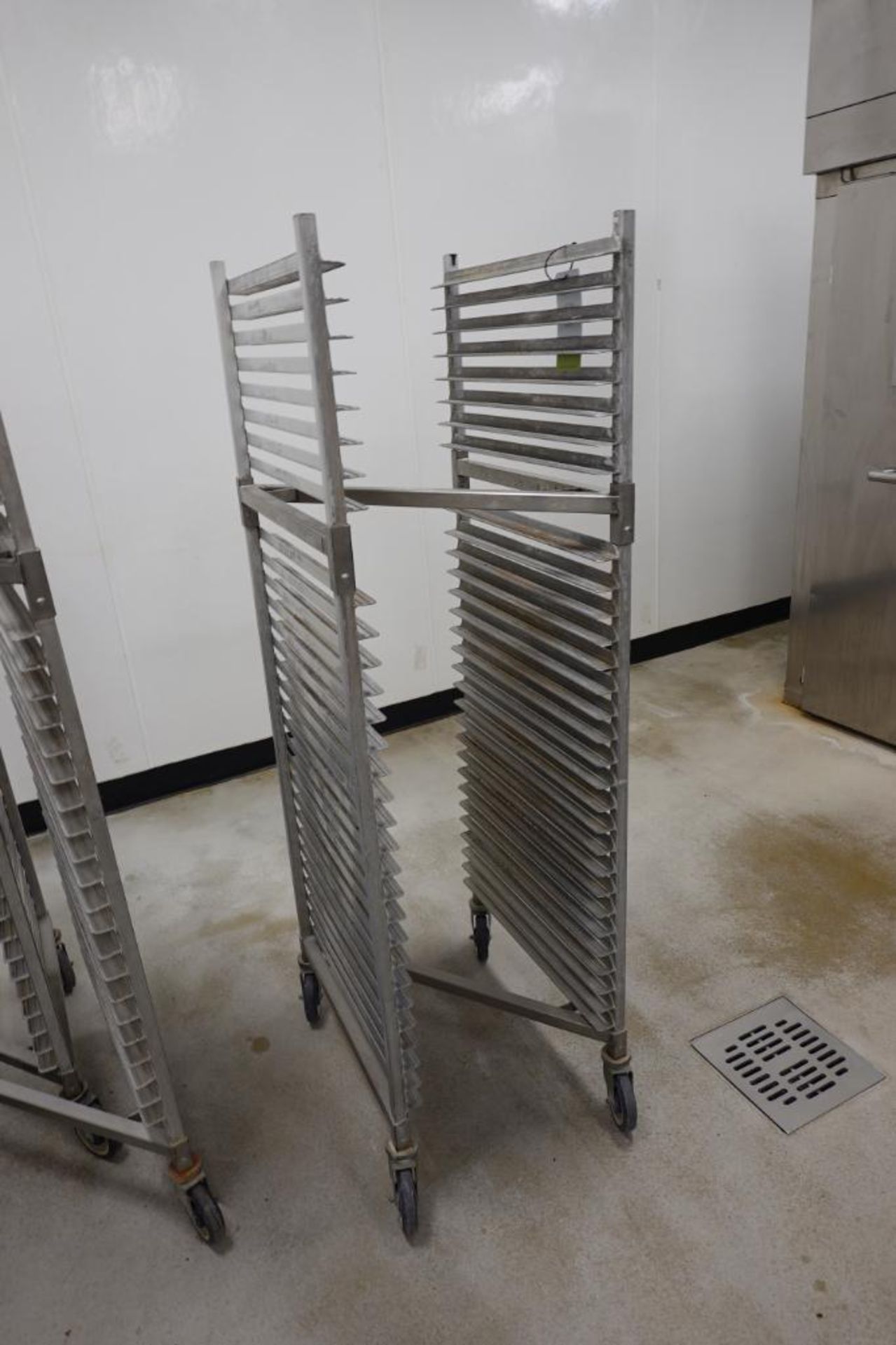 Aluminum nesting Z-Type bakery rack, 26 in. long x 18 in. wide x 70 in ...