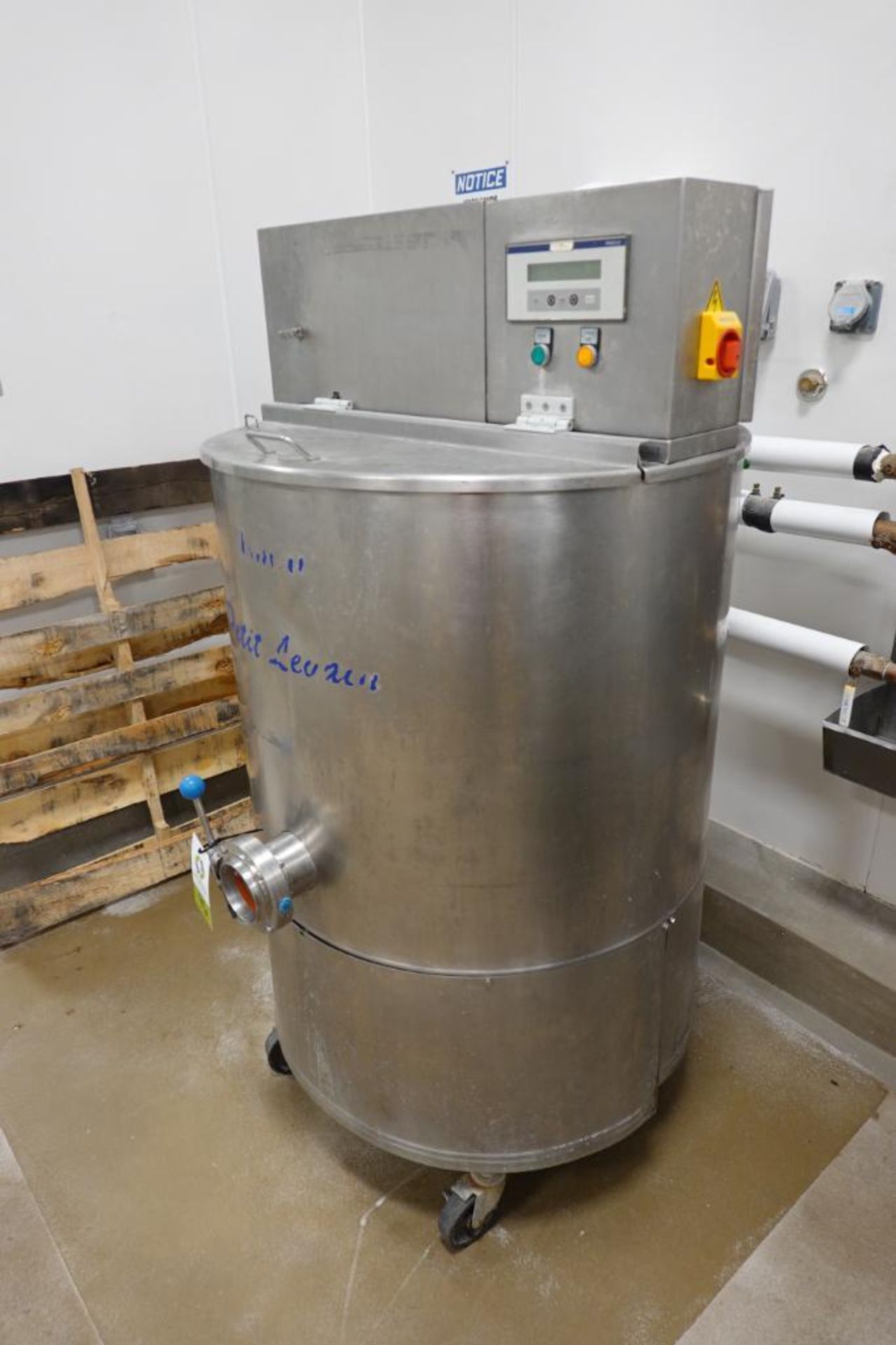 American Baking Systems SS Levain tank, Model Ismar Petitt Levain, SS ...