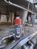 Orange top Butterfly valve APV