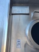 Deframcheski 150,000 litre milk tank insulated, agitator, and cooling, 2009