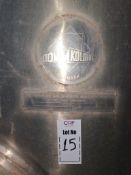 Kolding 50,000 litre milk tank