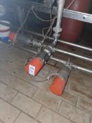 LOT 441 3 x APV ORANGE TOP VALVES