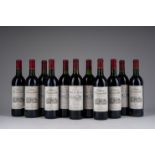 1995 ChÃ¢teau Bernadottte and ChÃ¢teau Belle Rose, Pauillac, 11 bottles