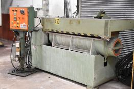 VIBRA FINISH VF-6.50 TUB-STYLE VIBRATORY FINISHER WITH 18”X18” TUB, S/N: 6306 (CI) (LOCATED AT 565