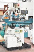 HYFAIR (2004) 618S HYDRAULIC SURFACE GRINDER WITH 6"X18" MAGNETIC CHUCK, HYFAIR HF-8 2-AXIS DRO, 1.5