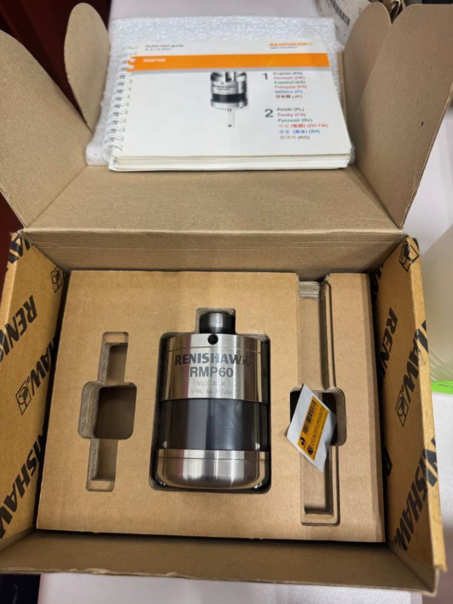 RENISHAW 3928-RMI-Q RADIO CNC INTERFACE AND RMI CONDUIT, RENISHAW RMP60 ...