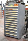 STANLEY 13-DRAWER TOOL CABINET (CONTENTS NOT INCLUDED) (DELAYED DELIVERY) (LOCATED AT 565 DES