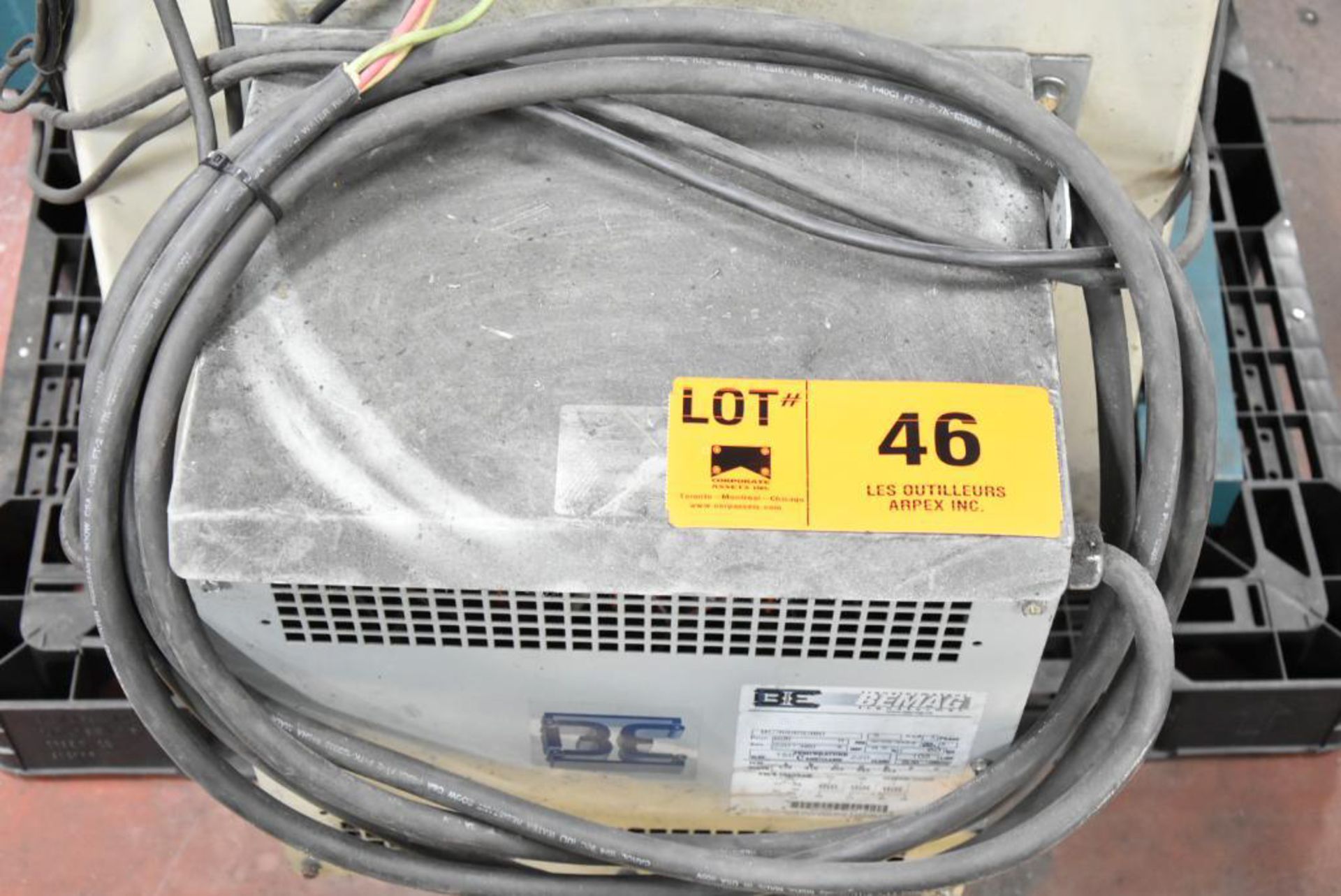 BEMAG 6 KVA TRANSFORMER WITH 600 PRI. VOLTAGE, 220/380 SEC. VOLTAGE, 3 ...