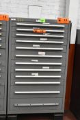 12-DRAWER LISTA-TYPE TOOL CABINET (CONTENTS NOT INCLUDED) (DELAYED DELIVERY) (LOCATED AT 565 DES