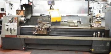 CLAUSING-COLCHESTER 17 ENGINE LATHE WITH 18” SWING OVER BED, 112” DISTANCE BETWEEN CENTERS, 3”