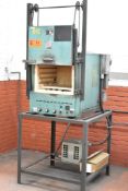 PYRADIA 300 BIG BENCH TOP FURNACE WITH 2300 F. MAX. TEMPERATURE, 18”X20”X13.5” INTERIOR DIM., S/N: