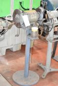 DOUBLE END PEDESTAL GRINDER (LOCATED AT 565 DES ECOLES, DRUMMONDVILLE, QC, J2B 1J6)