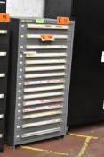 STANLEY 15-DRAWER TOOL CABINET (CONTENTS NOT INCLUDED) (DELAYED DELIVERY) (LOCATED AT 565 DES