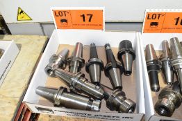 LOT/ (8) CAT 40 TOOL HOLDERS