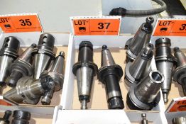 LOT/ (5) CAT 50 TOOL HOLDERS