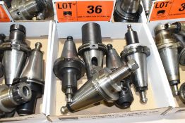 LOT/ (5) CAT 50 TOOL HOLDERS