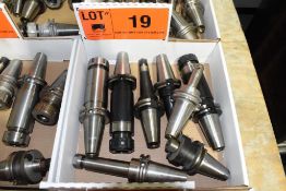 LOT/ (8) CAT 40 TOOL HOLDERS