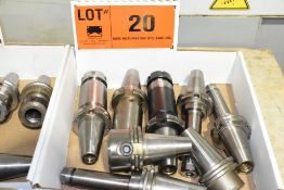 LOT/ (8) CAT 40 TOOL HOLDERS