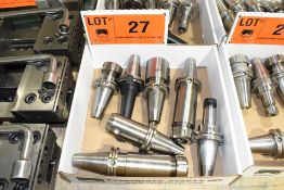 LOT/ (7) CAT 40 TOOL HOLDERS