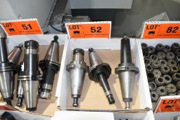 LOT/ (3) CAT 50 TOOL HOLDERS