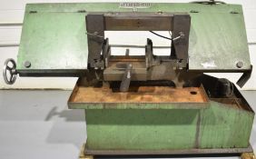 BAXTER 280 18” HORIZONTAL BAND SAW, S/N: 1074 (CI)