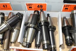 LOT/ (5) CAT 50 TOOL HOLDERS