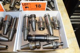 LOT/ (8) CAT 40 TOOL HOLDERS