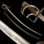 Rare light cavalry sabre model 1809, Russian Empire, first half of the 19th century.